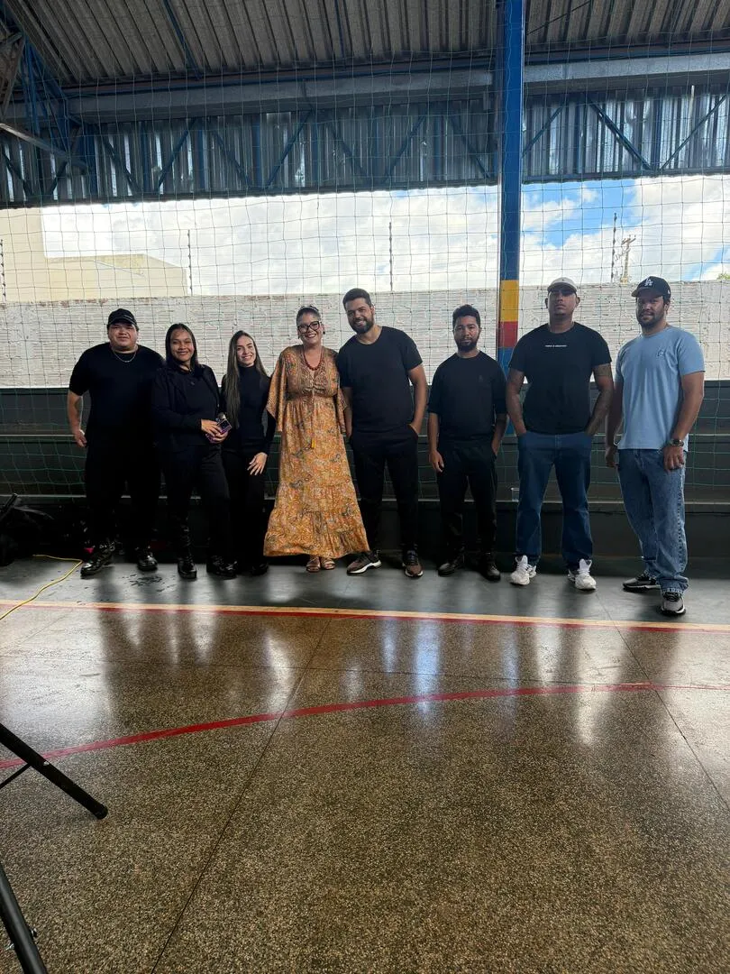 Espetáculo sobre Consciência Negra apresentado pelo Grupo Teatral Rosa dos Ventos